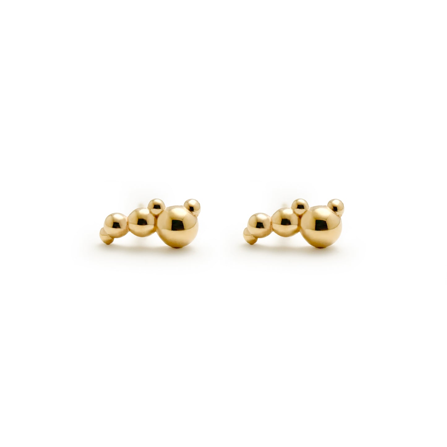 Fizzy Studs- 14k Gold